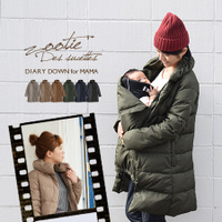 Diaryバルーンカラーダウンロングコート［ダッカー付］