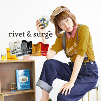 j'aime les VoyagesロゴパフスリーブニットTシャツ