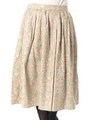 ・Ｌｉｂｅｒｔｙ　Ｐｒｉｎｔギャザースカート/Beige