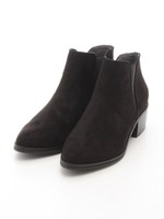 【R&E】サイドゴアアンクルブーツ/ダークブラウン