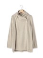フード付きニットカーディガン/オフホワイト(003)