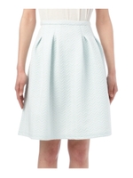 ヘリンボーンキルティングタックスカート/ホワイト(001)