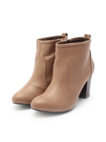 カシメショートブーツ/ライトベージュ(051)