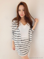 シャイニータイトスカート/ベージュ