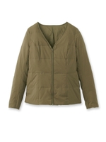 ポーチ付きライトダウンジャケット/モスグリーン(024)