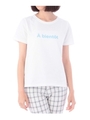 ロゴTシャツ/ホワイト(101)