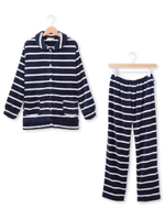 narue(ナルエー) スノーパウダーボーダー前開きナイティ/ネイビー(193)