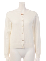 BIJOUX HIGHAGES CARDIGAN/ホワイト(030)