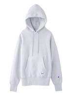 X-GIRL×CHAMPION 11.5OZ REVERSE WEAVE PULLOVER HOODY/ネイビー