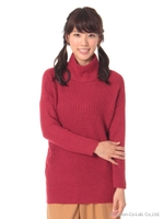 タートルドルマン畦編プルオーバー/Ivory