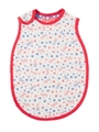 BABY SLEEPING BAG LOGO & STAR/WHITE