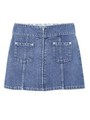 TOMBOY DENIM SKIRT/インディゴ