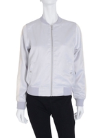 【DUO】 バイカラースカジャンBZ/ライトグレー