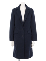 【LATINA】モッサロングチェスターコート/NVY