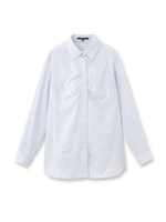 ドビーストライプシャツ/ライトグレー(311)