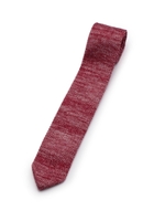 ◆ミックスニットカラーネクタイ/ワインレッド(063)