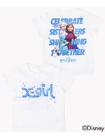 FROZEN S/S TEE SNOW CRYSTAL/WHITE