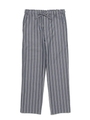 【GELATO PIQUE HOMME】ストライプパジャマロングパンツ/NVY