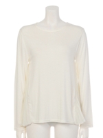 【CHILLE】サイドプリーツ切替トップス/グリーン(012)