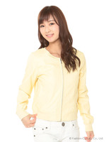 パンチングブルゾン/黄系
