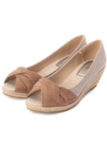 ヒネリジュートサンダル/ライトベージュ(051)