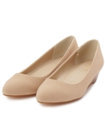 ポインテッドウエッジパンプス/ベビーピンク(071)