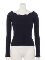 【Auntie Rosa】スラブオフショルカット/WHT