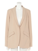 ショールカラージャケット/ネイビー