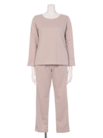 バックプリーツセットアップ/ベージュ