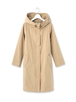 コットンナイロンフーテッドコート/オリーブグリーン(026)