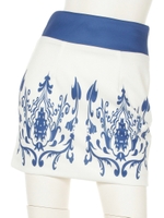 ダマスク柄バンデージSK/ネイビー