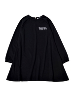L/S A LINE DRESS/ブラック
