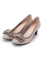 vanity beauty ロールリボンパンプス/ライトグレー(011)