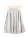 ウールサーキュラースカート/グレー(012)