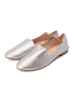 レザー調スリッポン/オレンジ(067)