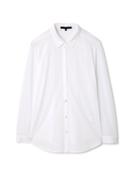 天竺シャツ／無地/ホワイト(030)