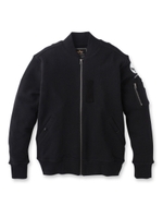 ALPHA INDUSTRIES／スウェット MA-1/ブラック(019)
