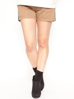 SIDE LINE SHORT PANTS/ベージュ