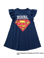 XGS×DC FEMALE S/S TEE DRESS(4T〜7T)/ホワイト