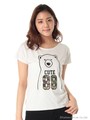 迷彩NO.クマTシャツ/シロ