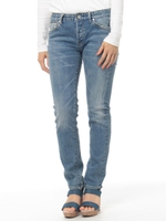 11.5ozセルビッチストレッチ スキニーパンツ/ブルー