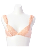 LANGELIQUE(ランジェリーク)Hot peachトライアングルブラ/ブラウン(142)