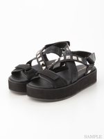 スタッズサンダル/オフ