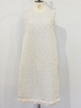 【ＧＲＥＥＤ】ＬＩＬＹ−ＹＡＲＮ　ＴＷＥＥＤ　Ｄｒｅｓｓ/WHITEmix