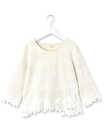 ブークレチェックプルオーバー/ブラック(019)