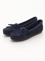 KILTY SUEDE MOC/NAVY