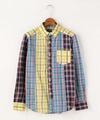 クレイジーチェック柄シャツ