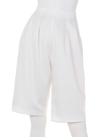 タックハーフパンツ/WHITE