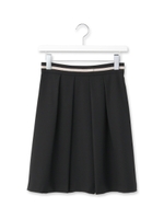 ツイルギャバAラインプリーツスカート/ベージュ系(054)