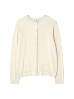 プレーティングビアンコカーディガン/ホワイト(030)